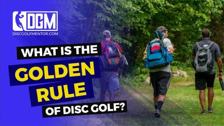 Golden Rule of Disc Golf