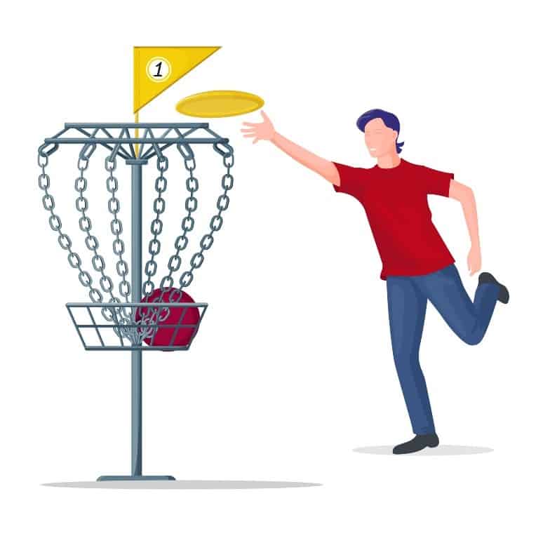 Disc Golf Illustrations